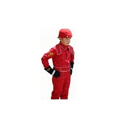 DJ Safety Junior Firesuit SFI 3-2A/1 1-Piece Suit - X-Large (Black)