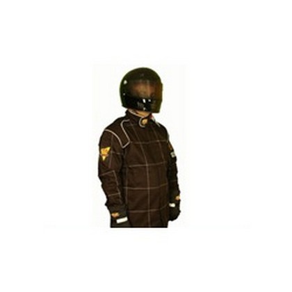 DJ Safety Firesuit SFI 3-2A/5 Jacket - X-Large (Black)