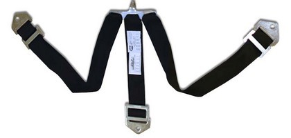 DJ Safety 7-Point 2-Inch Anti-Submarine Belt - Three Legs Bolt-In (Purple)