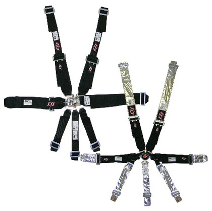 DJ Safety 7-Point Hans Cam Style Harness - with Latch Guard (Royal Blue)