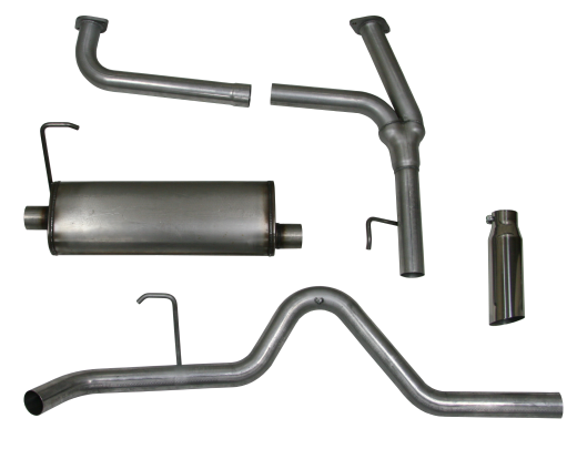 Doug Thorley Catback Exhaust System with Y Pipes - 2 Bolt Flanges, 16 Gauge, Stainless Steel