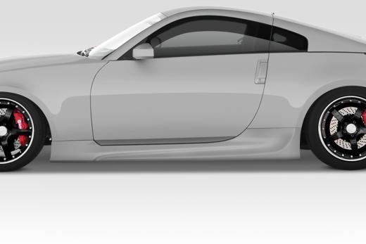 Duraflex AM-S GT2 Side Skirts - 1 Piece