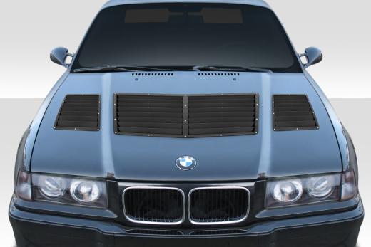 Duraflex GT1 Hood Vents - 3 Piece