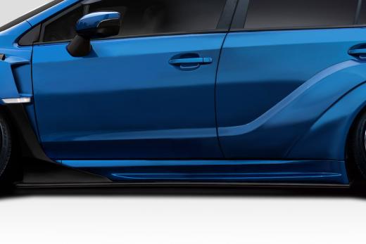 Duraflex VRS Wide Body Side Side Skirt Rocker Panels - 6 Piece