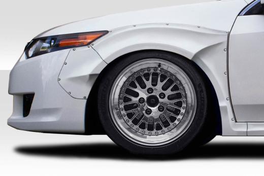 Duraflex Khan Front Fender Flares - 4 Piece (+60mm wider)