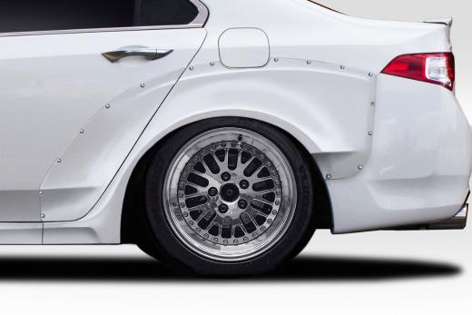 Duraflex Khan Rear Fender Flares - 4 Piece (+70mm wider)