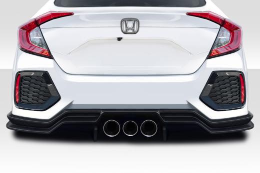 Duraflex Broman Rear Lip Spoiler Air Dam - 3 Pieces