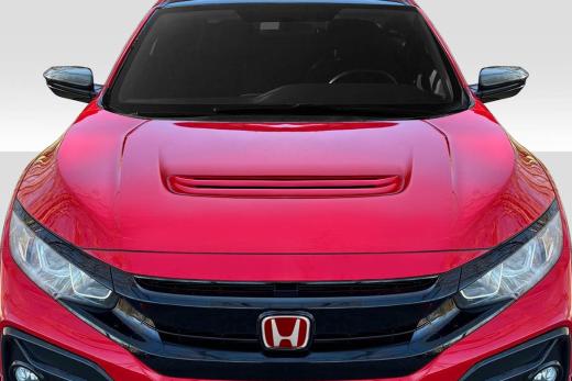 Duraflex V2 Type R Look Hood - 1 Piece