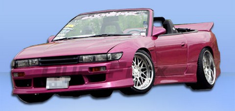 Duraflex S13 V-Speed Front Conversion, Front Bumper