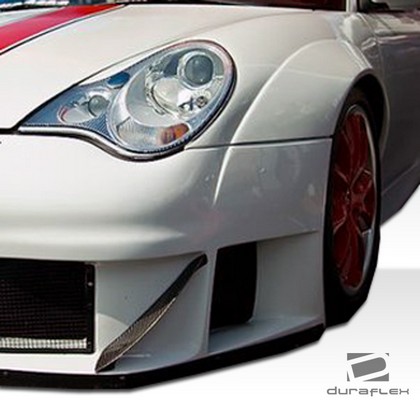 Duraflex GT3 RSR Look Widebody Fenders, Front