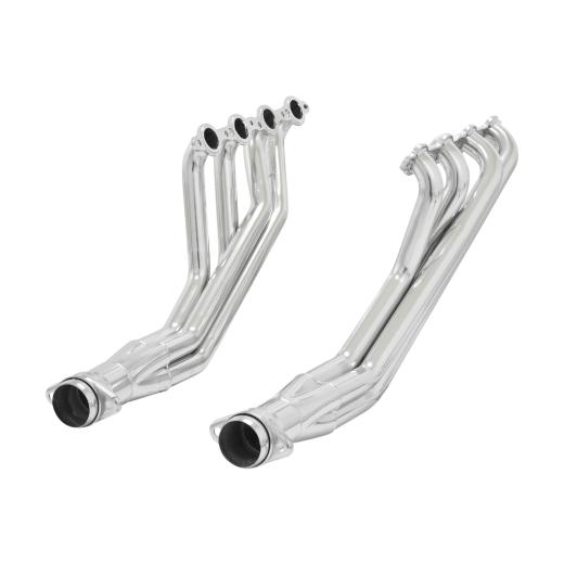 Flowmaster Header 409S - 4-1 One piece - 3.00 in. Ball and Socket Flange Outlet - Pair