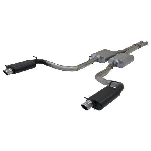 Flowmaster Cat-back System 409S - Dual Rear Exit - Force II - Mild/Moderate Sound
