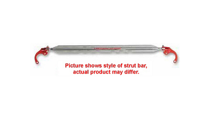 Freedom Design Strut Bars - Front Upper (Polish Aluminum )