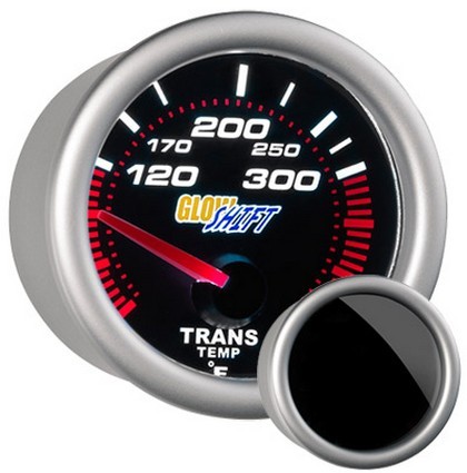 Glowshift Tinted Transmission Temperature Gauge
