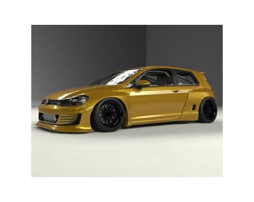 Pandem Vw Golf Mk7 Front Lip