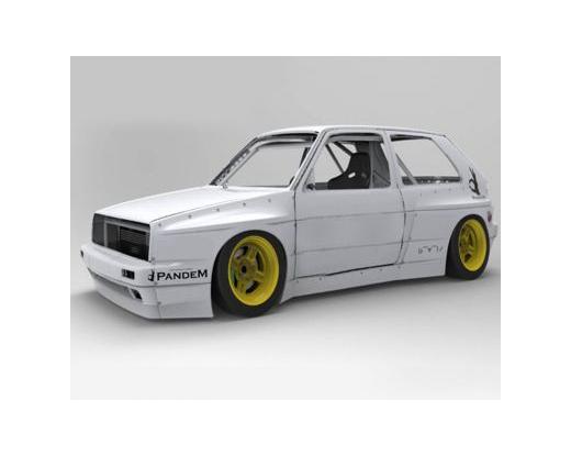 Pandem Vw Golf Mk2 Front Lip