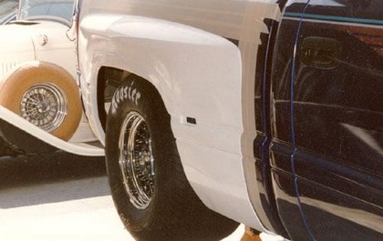 Ford dually fender repair #3