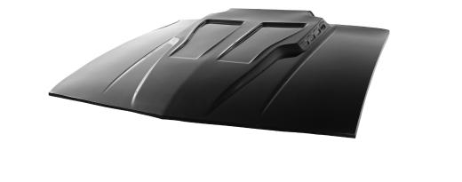 Harwood Fiberglass Hood - Daytona IROC, Bolt-On