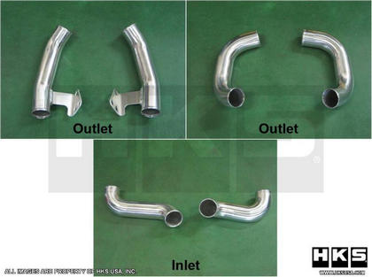 HKS Intercooler Kit - 2 In & 4 Out Pipes