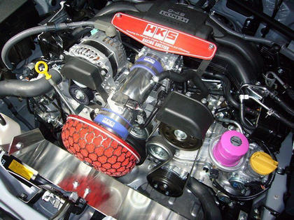 HKS GT Suction Kit - Size: 200 - 80, Red