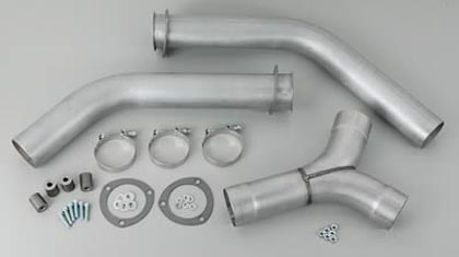 Hooker Exhaust Pipes - Y-Pipe (Aluminized) (For PN[2231])