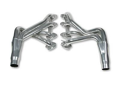 Hooker Super Compeition Header (Metallic Ceramic Coating) (Tube Size 1.75 x 26 O.D. in.) (Collector Size 2.5 O.D. in.) (Collector Length 10 in.) (Port Shape Same As Port)