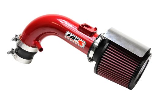 HPS Shortram Air Intake + Heat Shield Red