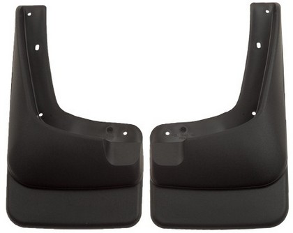 Husky Custom Molded Front Mud Guards – Black (With Out Factory Wheel Wells)