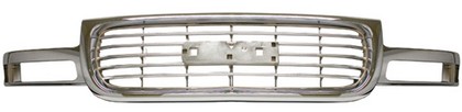 In Pro Car Wear Grille, OE Replacement - CHR/BLK