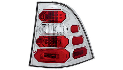 In Pro Car Wear Tail Lights - L.E.D. (Crystal Clear)