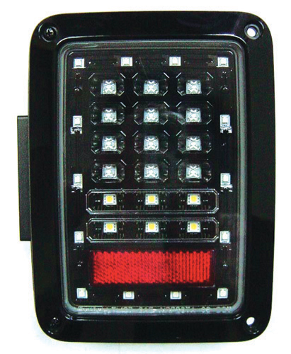 In Pro Car Wear Tail Lamps, LED - Set - Bermuda Black