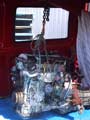 motor and box on hoist
