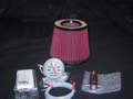 new goodies - pod filter, boost gauge etc