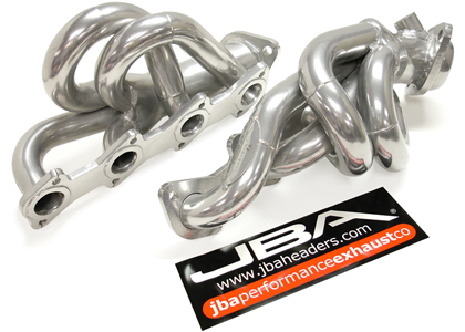 JBA Silver Ceramic Coated Shorty Header
