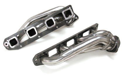 JBA Silver Ceramic Coated Shorty Header