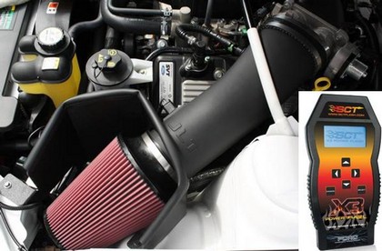 JLT Painted Plastic Big Air Intake Kit - Vista Blue