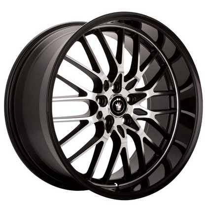 Konig Lace Black/Machine Spoke