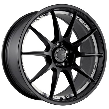 Konig Milligram Matte Black/Machine Undercut
