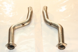 Kook's Race System Connection Pipes - Stainless Steel - 3