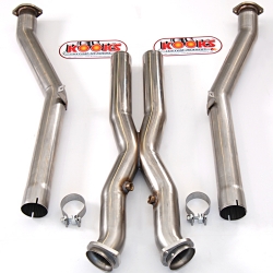 Kook's Off Road X-Pipe - Stainless Steel - 3' x 3'