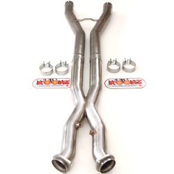 Kook's Off Road X-Pipe - Stainless Steel - 3' x 3'