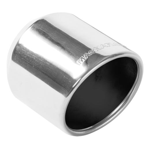 Magnaflow 15° Slant Cut Tip - Single Wall - Weld On - Rolled Edge - Round (4