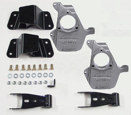McGaughys Deluxe Lowering Suspension - Drop: 2
