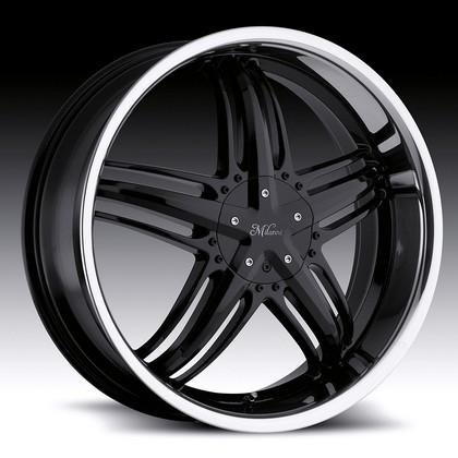 Milanni Force 457 FWD Gloss Black w/ SS LIp