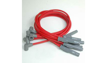 MSD Ignition Custom Spark Plug Wire Set - Red Super Conductor 8.5mm
