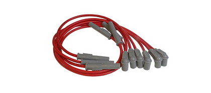 MSD Ignition Custom Spark Plug Wire Set - Red Super Conductor 8.5mm