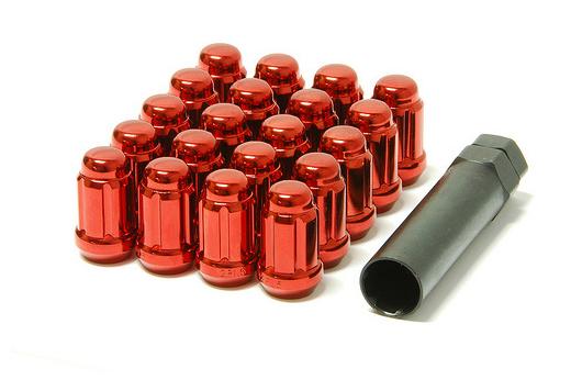 Muteki Closed End Lug Nuts 12x1.5 (Red)