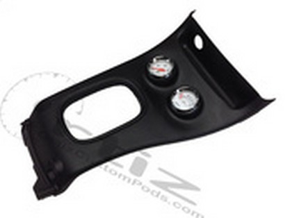 Ortiz Custom Pods Console Dual Cluster Gauge Pod - 52mm