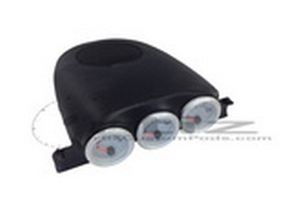 Ortiz Custom Pods Triple Clock Bezel Gauge Pod - 52mm