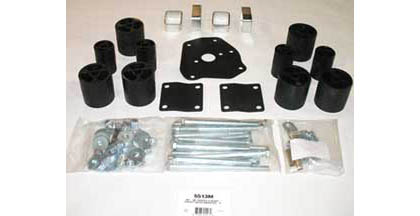 Performance Accessories Body Lift Kit (3 in. Lift) (Includes Steering Extension) (Front Bumper Brackets)